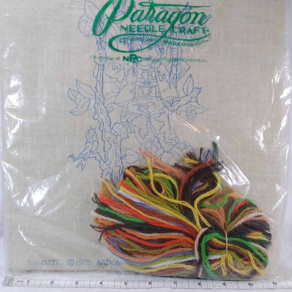 Paragon Needlecraft Exquisite Hummel Stitchery KIT #0237 Apple Tree Children Boy - Picture 6 of 11